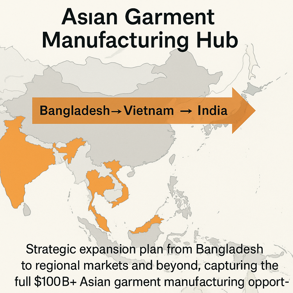 Asian Garment Manufacturing Hub - Expansion Dashboard